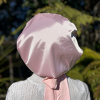 Satin Sleep Bonnet - Hibiscus Blush