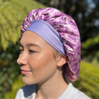 Satin Sleep Bonnet - Custom Purple