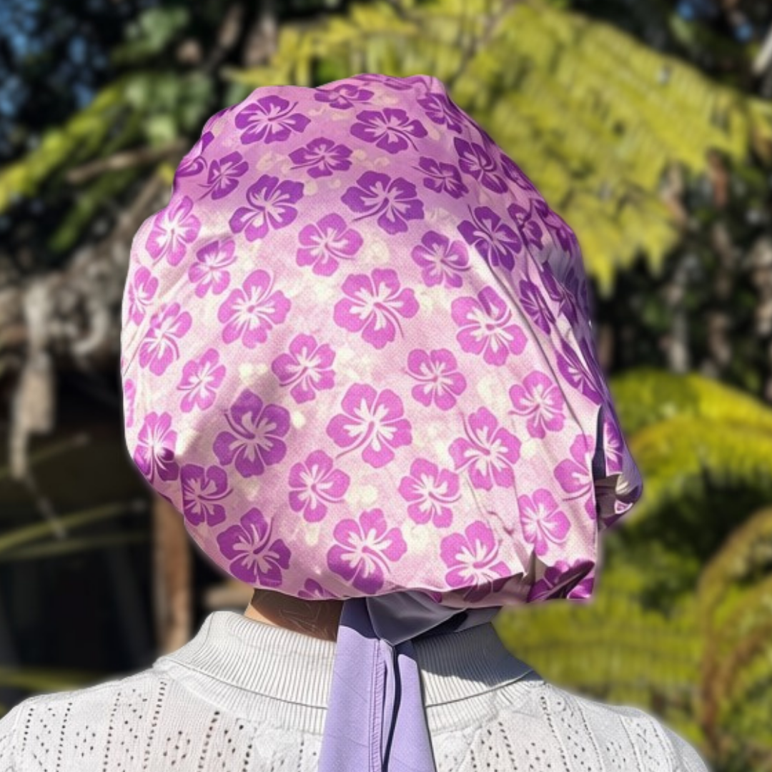 Satin Sleep Bonnet - Custom Purple